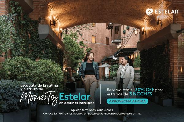 PROMO DESESTRÉSATE “30%OFF⭐ ESTELAR Suites Jones Hotel Bogota